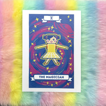 Load image into Gallery viewer, Magician of the Cosmos Tarot 5x7 Print