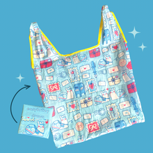 Load image into Gallery viewer, Snail Mail Foldable Bag
