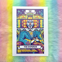 Load image into Gallery viewer, Emperor of the Cosmos Tarot 5x7 Print