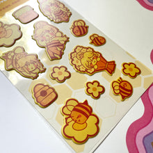 Load image into Gallery viewer, Queen Bee Puffy Sticker Sheet