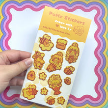 Load image into Gallery viewer, Queen Bee Puffy Sticker Sheet