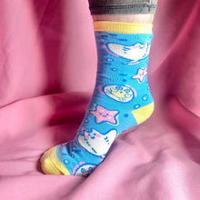 Load image into Gallery viewer, Ocean Pals Crew Cut Socks