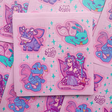 Load image into Gallery viewer, Faerie Queen 5x5in Sticker Sheet