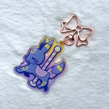 Load image into Gallery viewer, Dark Fox Acrylic Charm