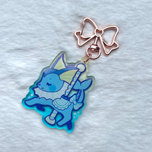 Load image into Gallery viewer, Water Fox Acrylic Charm
