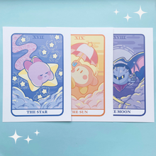 Load image into Gallery viewer, Poyo + Friends Tarot 5x7 Prints