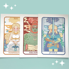 Load image into Gallery viewer, Fantasy Trio 5x7 Tarot Prints