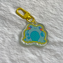 Load image into Gallery viewer, Frog Plushie Acrylic Charm
