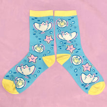 Load image into Gallery viewer, Ocean Pals Crew Cut Socks