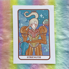 Load image into Gallery viewer, Strength Tarot 5x7 Print
