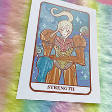 Load image into Gallery viewer, Strength Tarot 5x7 Print