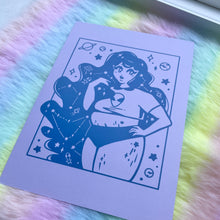 Load image into Gallery viewer, Space Babe 5x7 Print
