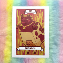 Load image into Gallery viewer, The Devil of the Cosmos Tarot 5x7 Print
