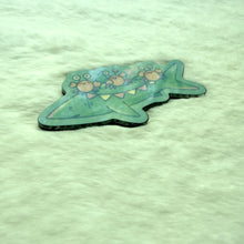 Load image into Gallery viewer, Shark Party Acrylic Magnet
