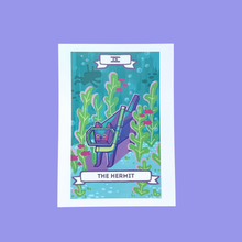 Load image into Gallery viewer, The Hermit of the Cosmos Tarot 5x7 Print
