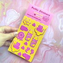 Load image into Gallery viewer, Tummy Ache Survivor Puffy Sticker Sheet
