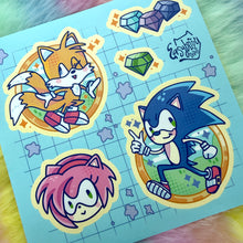 Load image into Gallery viewer, Hedgehog Friends Sticker Sheet
