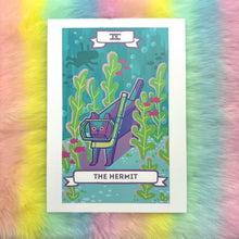 Load image into Gallery viewer, The Hermit of the Cosmos Tarot 5x7 Print
