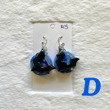 Load image into Gallery viewer, Polymer Clay Bat Earrings
