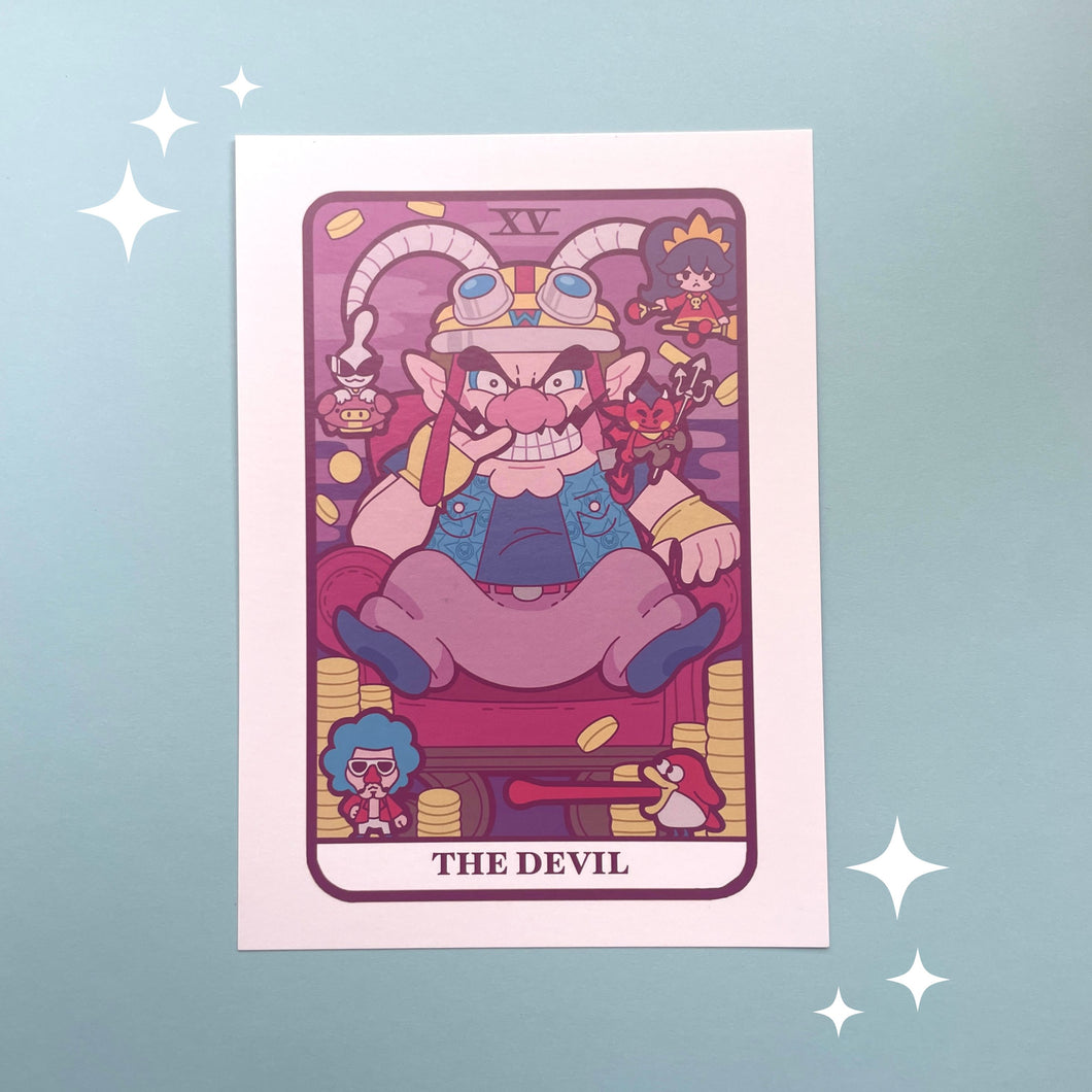 The Devil Tarot 5x7 Print