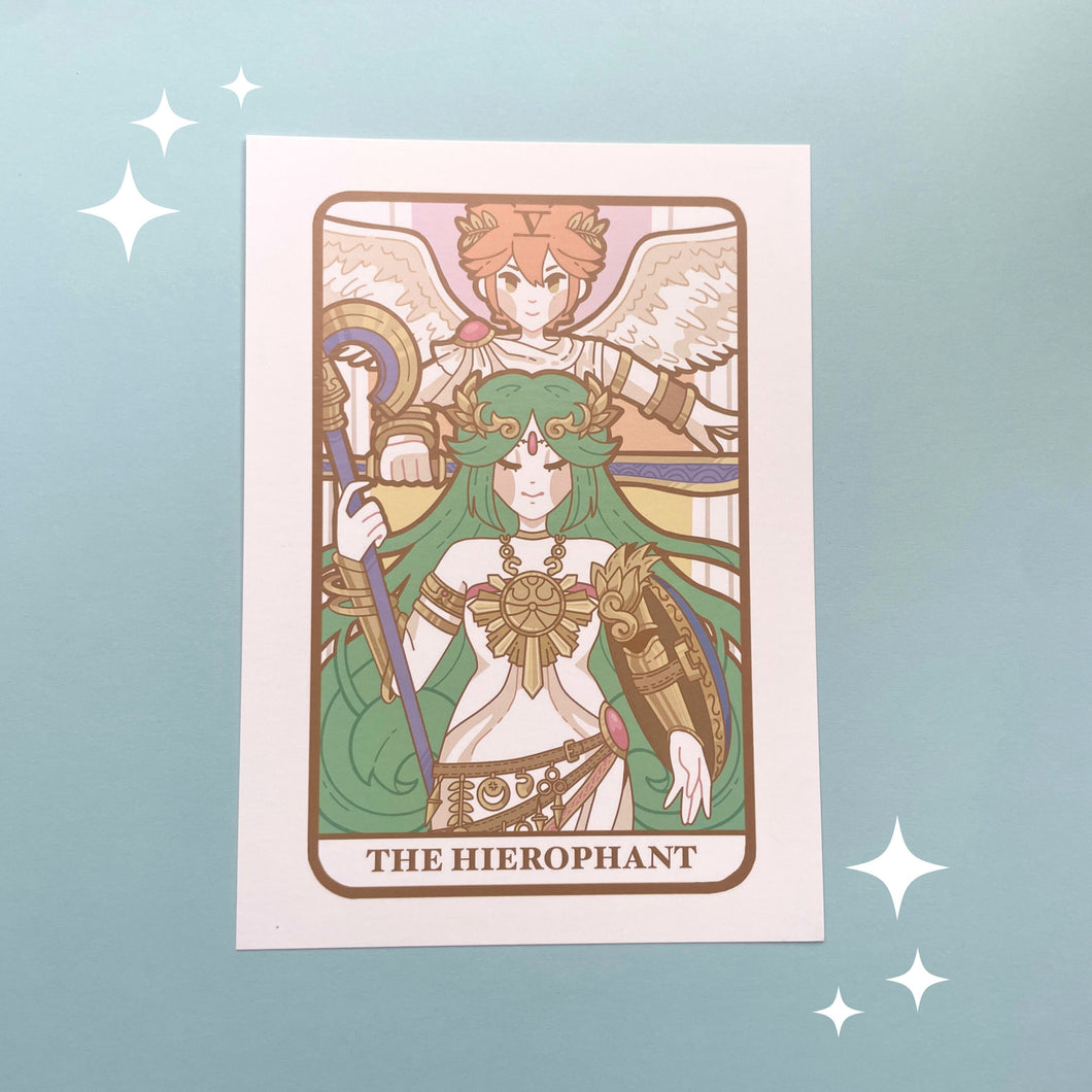 The Hierophant Tarot 5x7 Print