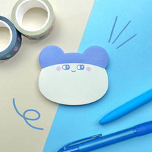 Load image into Gallery viewer, Virtual Pet Bear Shaped Sticky Notes
