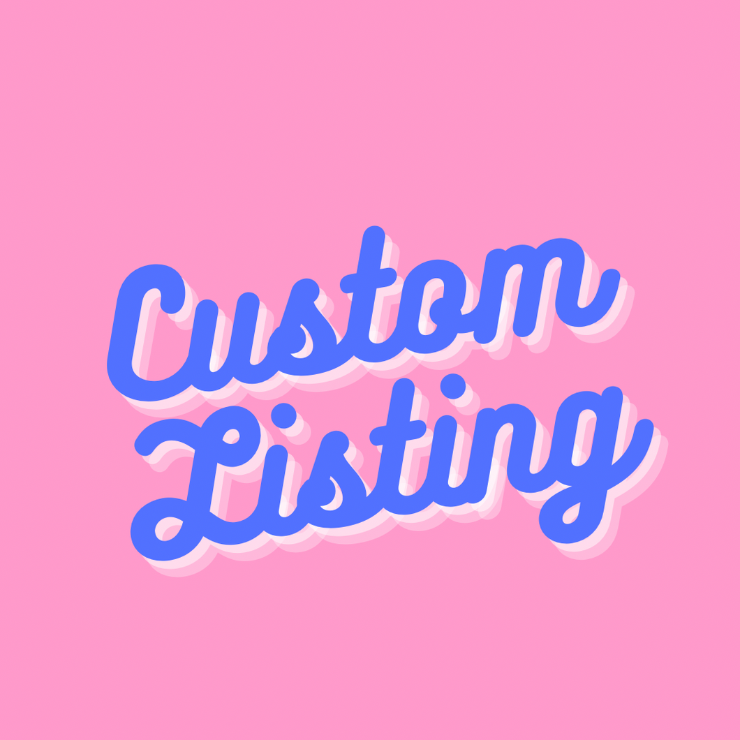 Custom Listing One Charm
