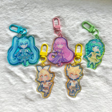 Load image into Gallery viewer, Virtual Singer Acrylic Charms
