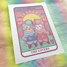 Load image into Gallery viewer, The Lovers Tarot 5x7 Print
