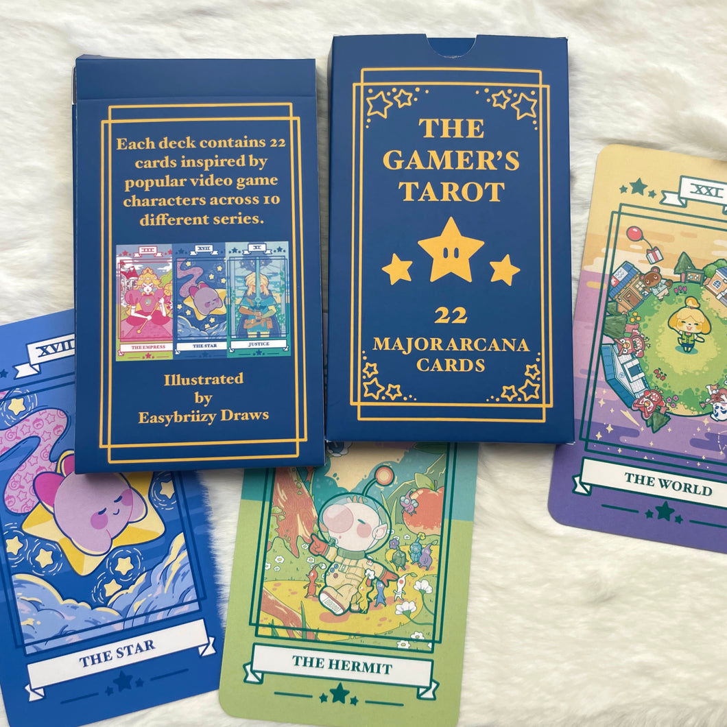 The Gamer's Tarot Major Arcana Deck