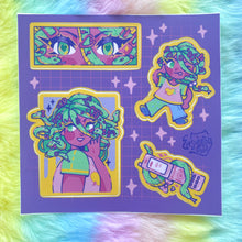 Load image into Gallery viewer, Medusa 5x5in Sticker Sheet
