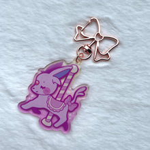Load image into Gallery viewer, Psychic Fox Acrylic Charm
