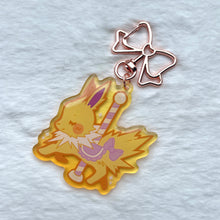 Load image into Gallery viewer, Electric Fox Acrylic Charm
