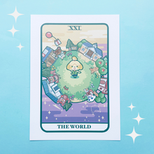Load image into Gallery viewer, The World Tarot 5x7 Print
