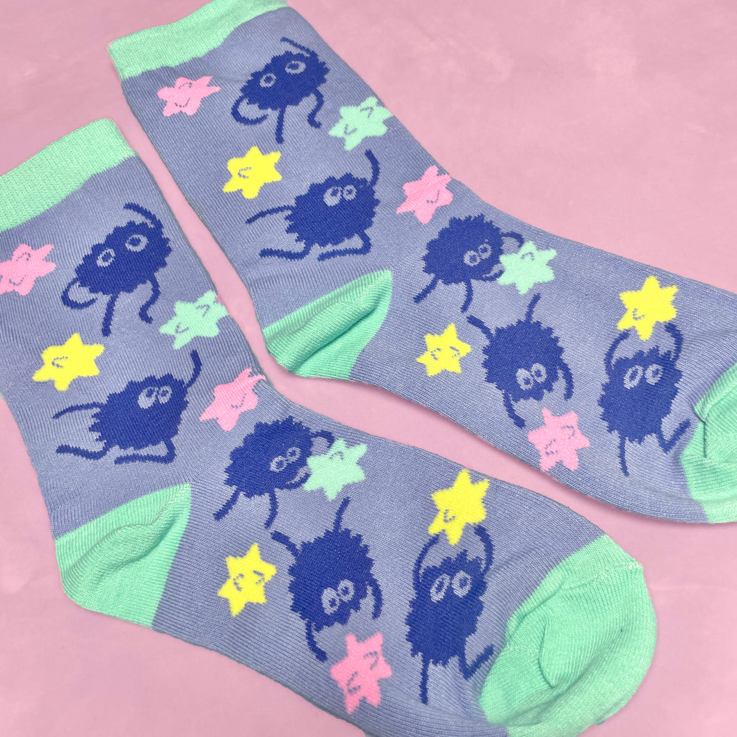 Soot Crew Cut Socks