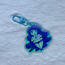 Load image into Gallery viewer, Space Babe Acrylic Charm
