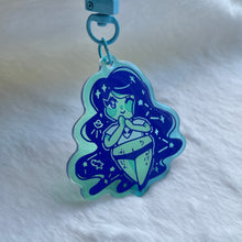 Load image into Gallery viewer, Space Babe Acrylic Charm
