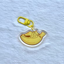 Load image into Gallery viewer, Banana Cat Acrylic Charm

