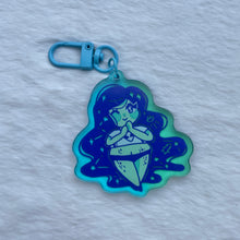 Load image into Gallery viewer, Space Babe Acrylic Charm
