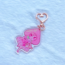 Load image into Gallery viewer, Strawberry Jam Girl Acrylic Charm
