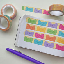Load image into Gallery viewer, Rainbow Cat Washi Tape
